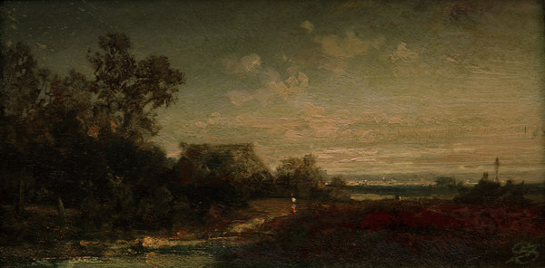Spitzweg / The Moss Hut / Painting, 1870 de Carl Spitzweg