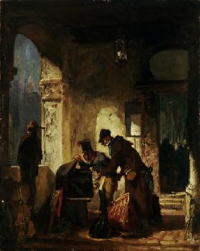 Spitzweg / Customs Revision / c. 1880