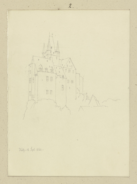 The counts castle Diez de Carl Theodor Reiffenstein