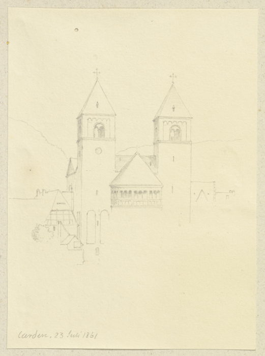 Die Stiftskirche St. Castor in Karden de Carl Theodor Reiffenstein