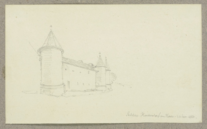 Festungsanlage von Schloss Lehen de Carl Theodor Reiffenstein