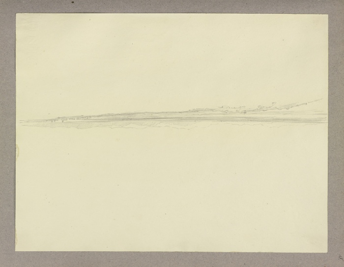 Flat landscape de Carl Theodor Reiffenstein
