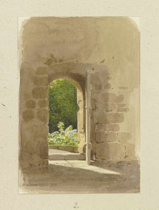 Portal in Maulbronn de Carl Theodor Reiffenstein