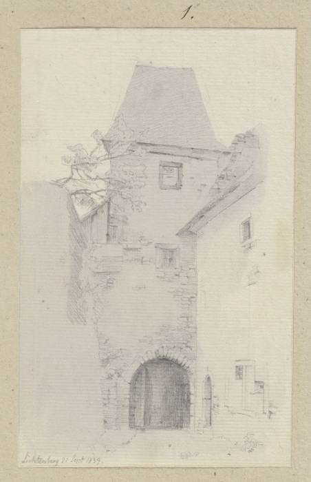 Gatehouse in Lichtenberg de Carl Theodor Reiffenstein