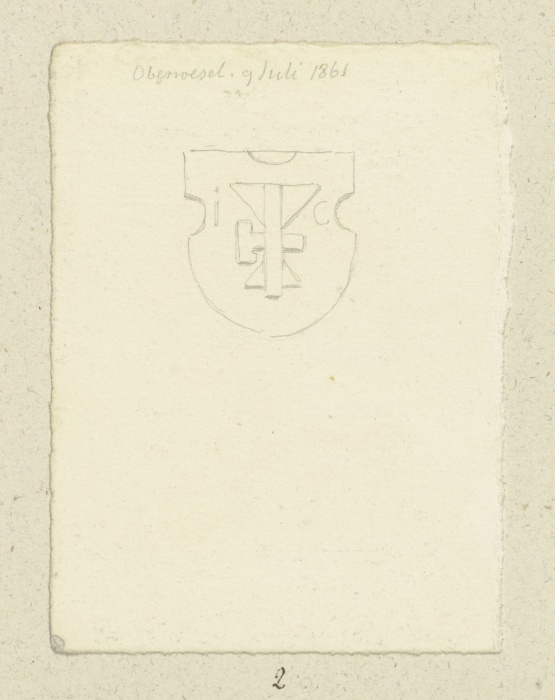 Crest in Oberwesel de Carl Theodor Reiffenstein