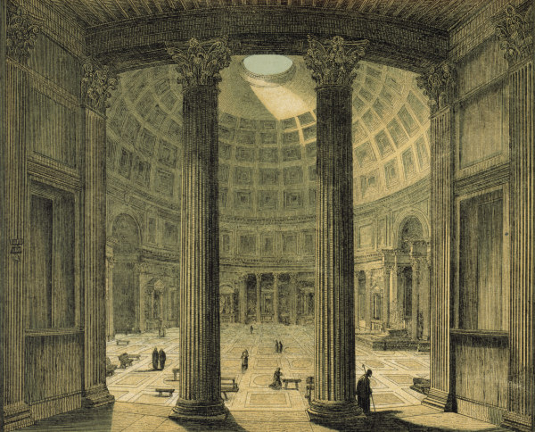 Rome , Pantheon de Carl Votteler