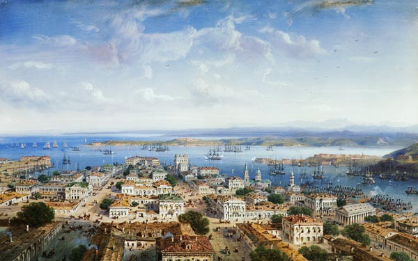 View of Sebastopol de Carlo Bossoli