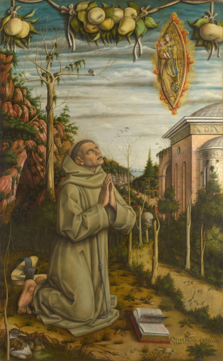 The Vision of the Blessed Gabriele de Carlo Crivelli