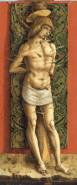 C.Crivelli / St.Sebastian / Paint.