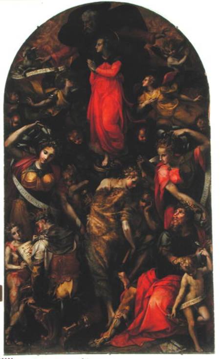 Dispute over the Immaculate Conception de Carlo Portelli