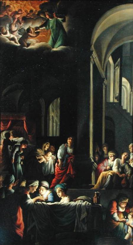 The Birth of the Virgin de Carlo Saraceni
