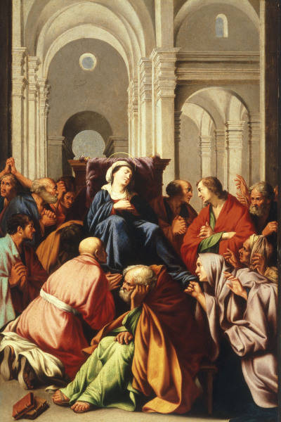 C.Saraceni / Death of Virgin Mary / Ptg. de Carlo Saraceni
