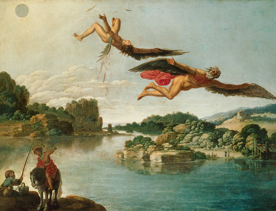 The Fall of Icarus de Carlo Saraceni