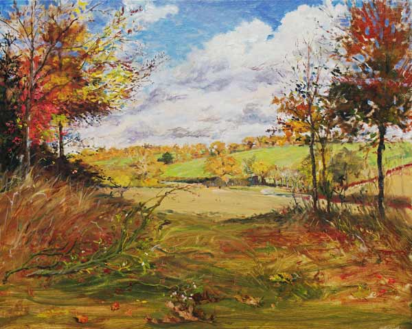 Autumn (oil on canvas)  de Caroline  Hervey-Bathurst