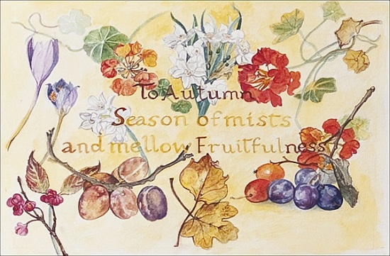 Ode to Autumn Keats de Caroline  Hervey-Bathurst