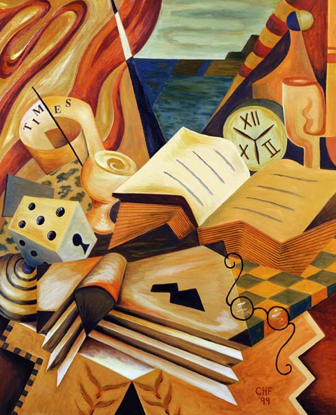 The Reading Corner, 1999 (oil on canvas)  de Carolyn  Hubbard-Ford