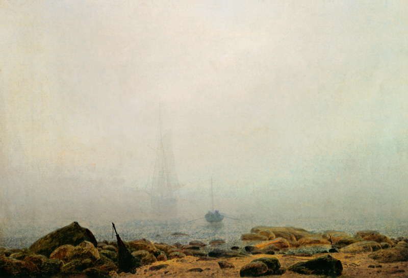 Neblina de Caspar David Friedrich