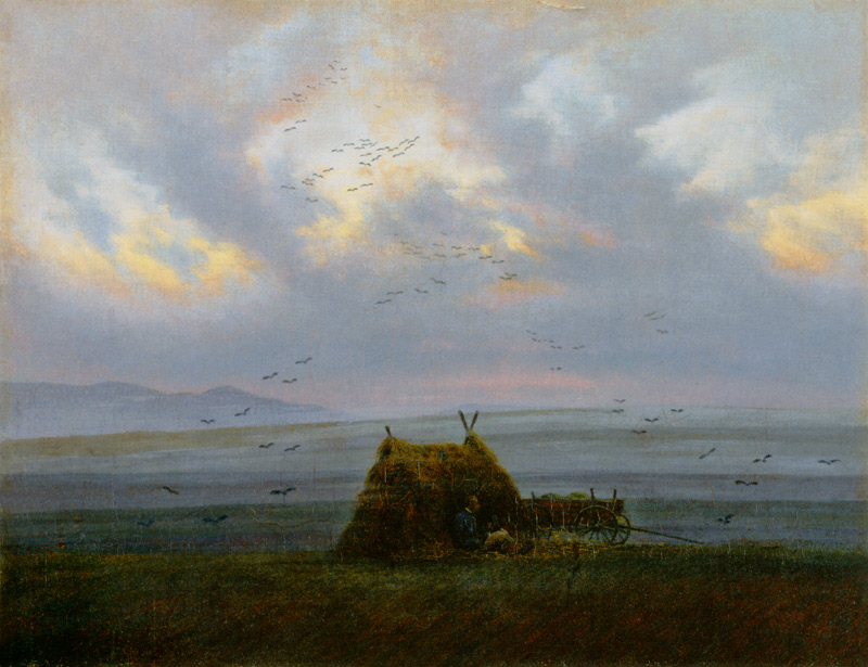 Niebla de Caspar David Friedrich