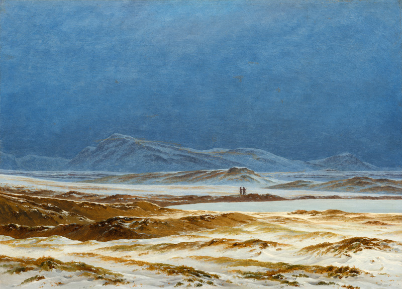 Northern Landscape, Spring de Caspar David Friedrich