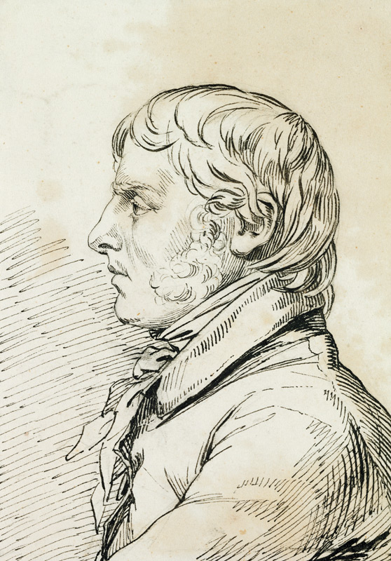 Auto retrato de Caspar David Friedrich