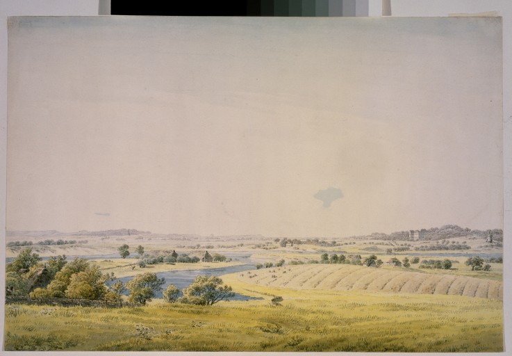 View over Putbus de Caspar David Friedrich