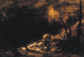 conflagración de Caspar David Friedrich