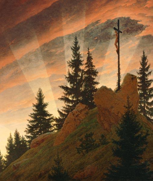 La cruz en la montaña