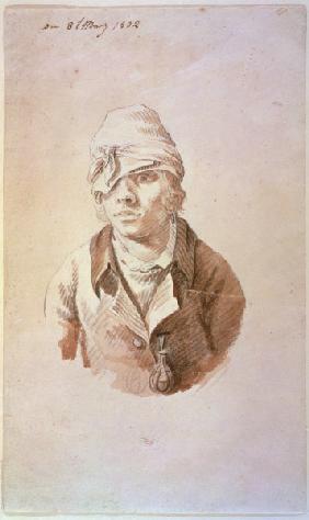 Self-portrait with cap