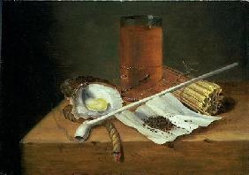 Still life with Smoking Requisites