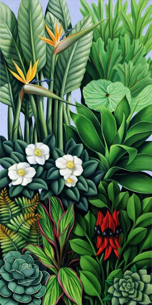 Foliage II, 2005 (oil on canvas)  de Catherine  Abel