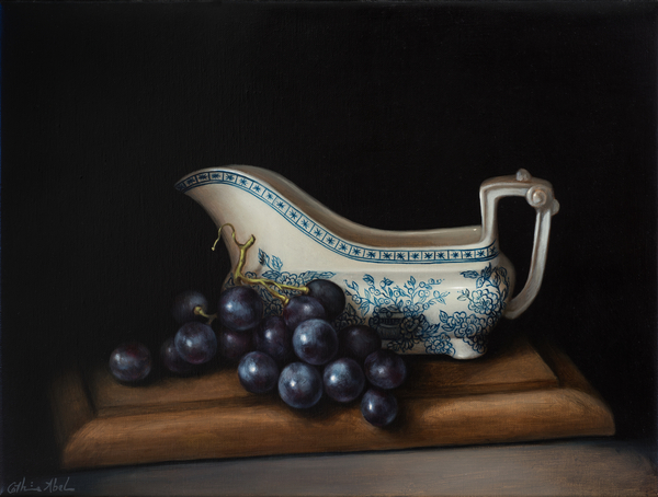 Still Life with Grapes de Catherine  Abel