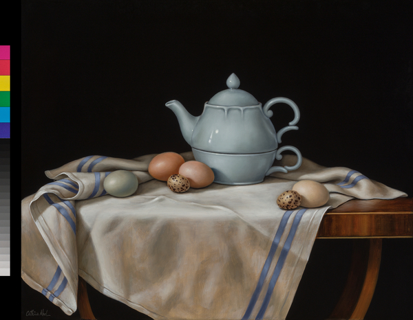 Still Life with Quail Eggs de Catherine  Abel