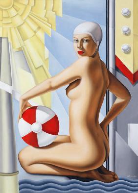 Adorador del sol I, 2005 (óleo sobre lienzo) 