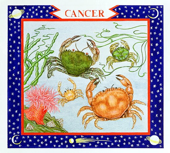 Cancer (w/c on paper)  de Catherine  Bradbury