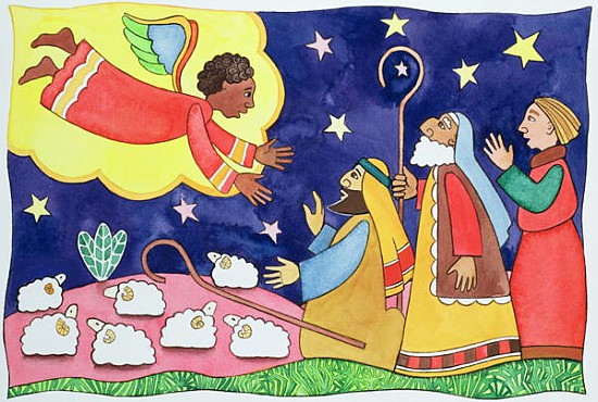 Annunciation to the Shepherds  de Cathy  Baxter