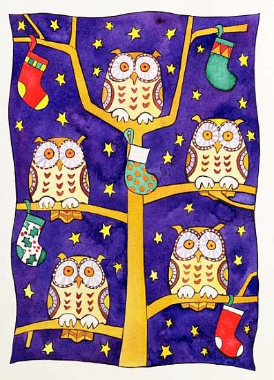 Five Wise Owls  de Cathy  Baxter