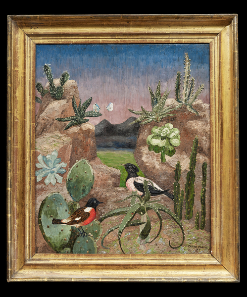Birds and Cacti de Cedric Morris