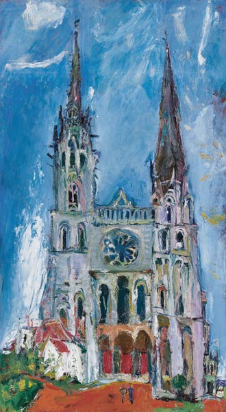Chartres Cathedral de Chaim Soutine
