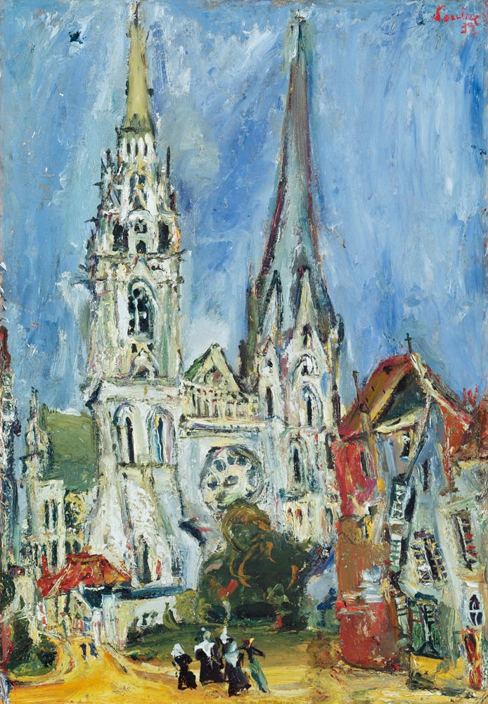 The cathedral of Chartres de Chaim Soutine