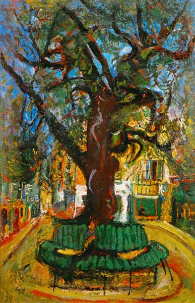 The tree in Vence / painti de Chaim Soutine
