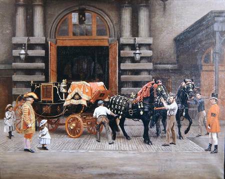 The Carriage of the Master of the Horse de Charles Augustus Henry Lutyens