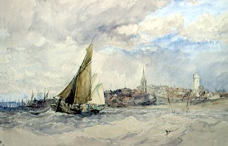 Harwich, from the Sea de Charles Bentley