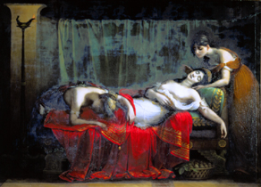 Tod der Kleopatra de Charles Boulanger Boisfremont