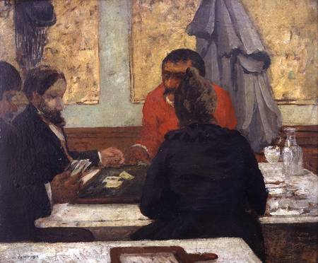 Card Players de Charles Cottet