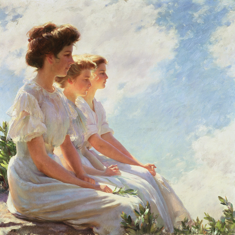 On the Heights de Charles Courtney Curran