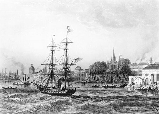 The Port of New Orleans de Charles de Lalaisse