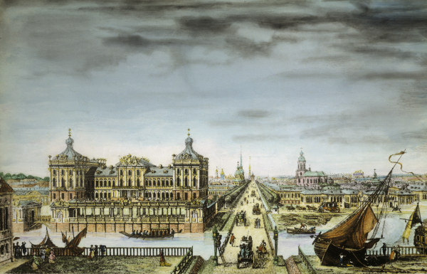 St. Petersburg , Anichkov Palace de Charles de Lespinasse
