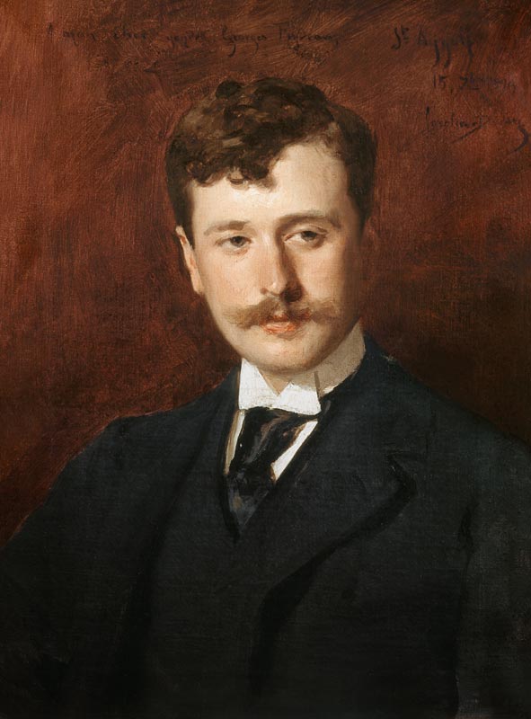 Portrait of Georges Feydeau (1862-1921) de Charles Durant