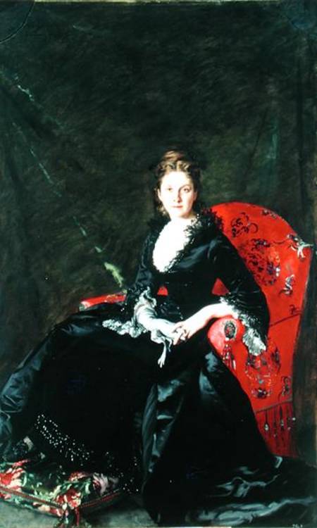 Portrait of Mme N.M. Polovtsova de Charles Durant