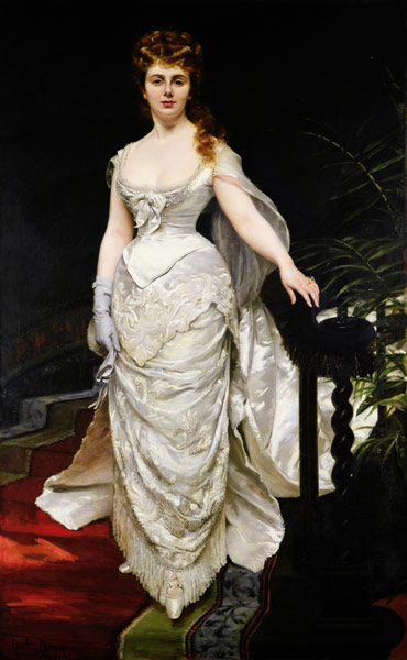 Portrait of Mademoiselle X de Charles Durant